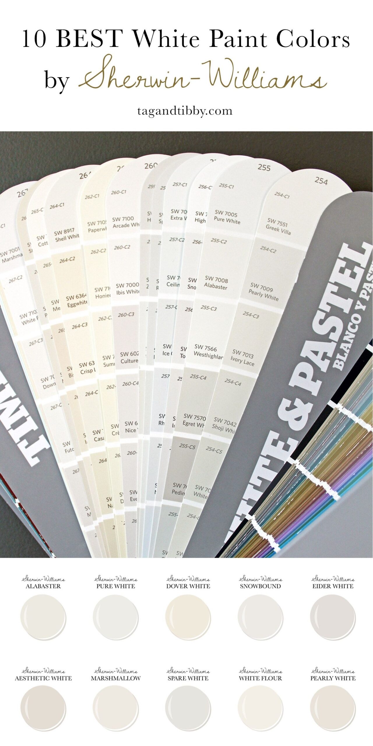 10 Best White Paint Colors By Sherwin Williams Artofit
