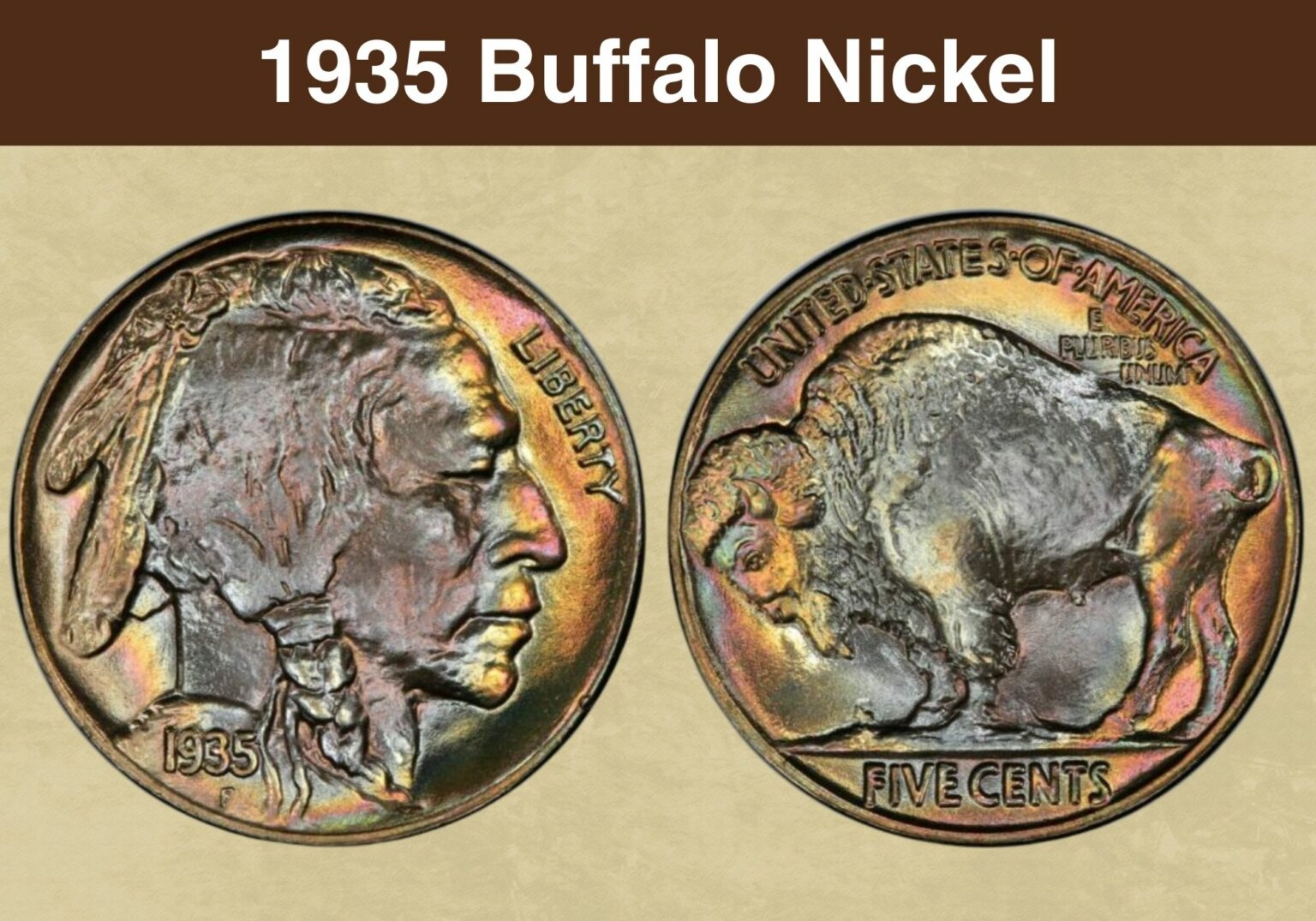1935 Buffalo Nickel Value Price Chart Error List History Varieties 