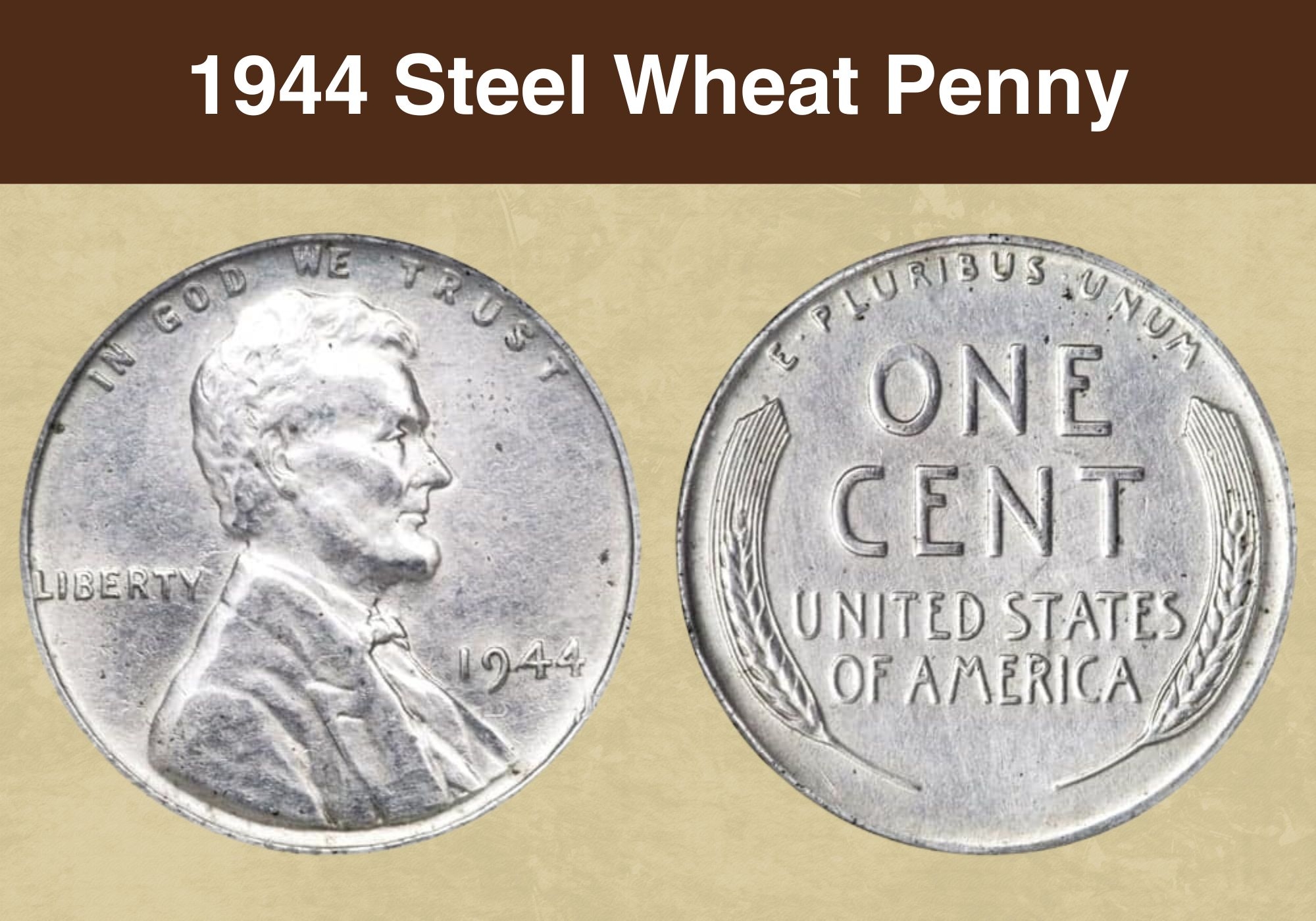 1944 Wheat Penny Coin Value Errors List quot D quot quot S quot No Mint Mark Worth 