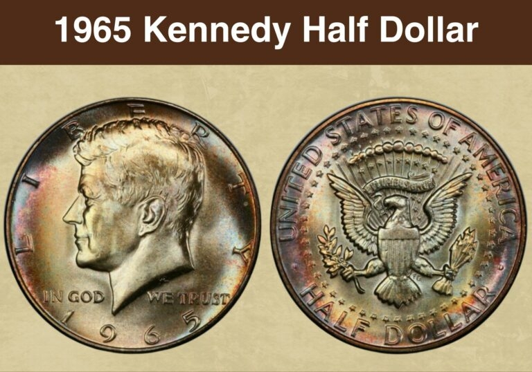 1965 Kennedy Half Dollar Value Price Chart Error List History 