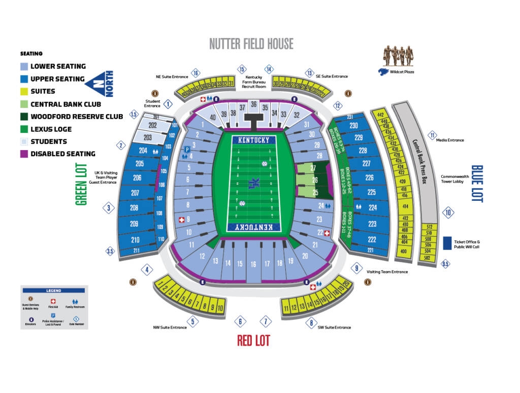 kroger field seating chart kroger field seating chart