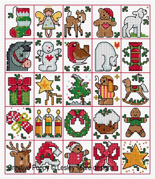 26 Free Christmas Cross Stitch Charts MuskanKarys