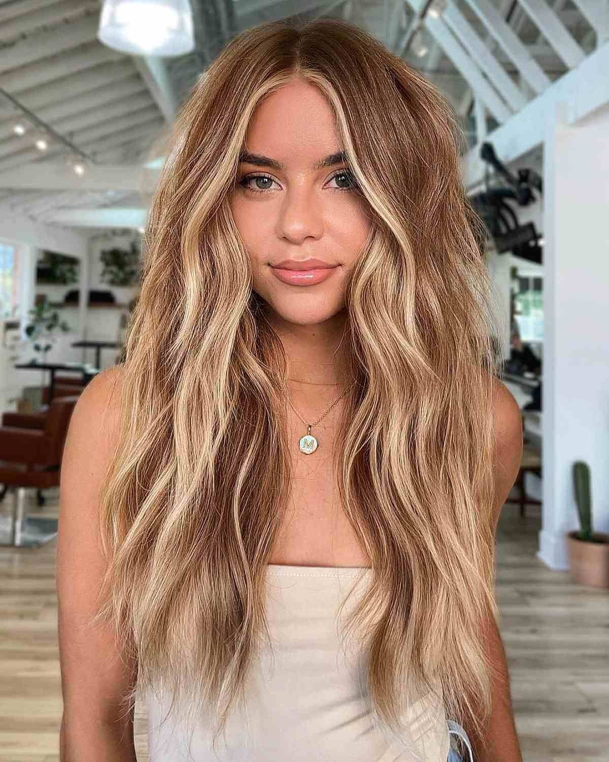56 Stunning Money Piece Hair Highlights For A Face Framing Trend 