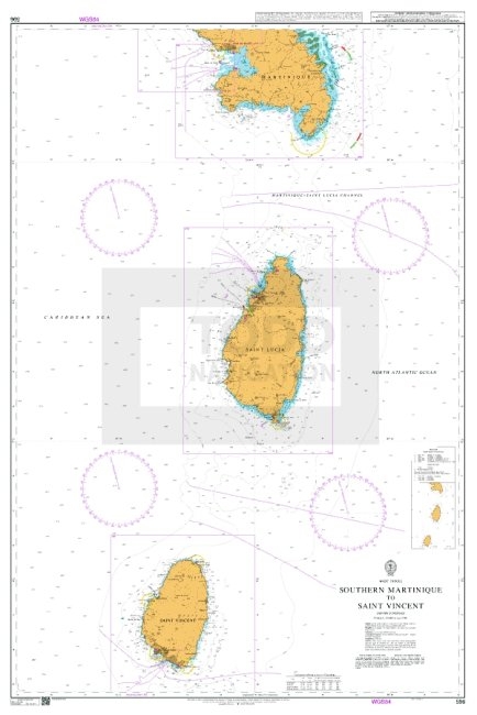 ADMIRALTY Chart 596 Southern Martinique To Saint Vincent Toddnavigation ADMIRALTY Chart 596 Southern Martinique To Saint Vincent Toddnavigation