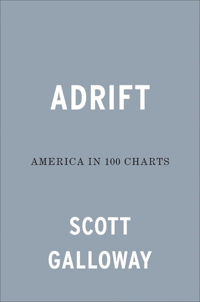 Adrift America In 100 Charts By Scott Galloway Hardcover 2022 09