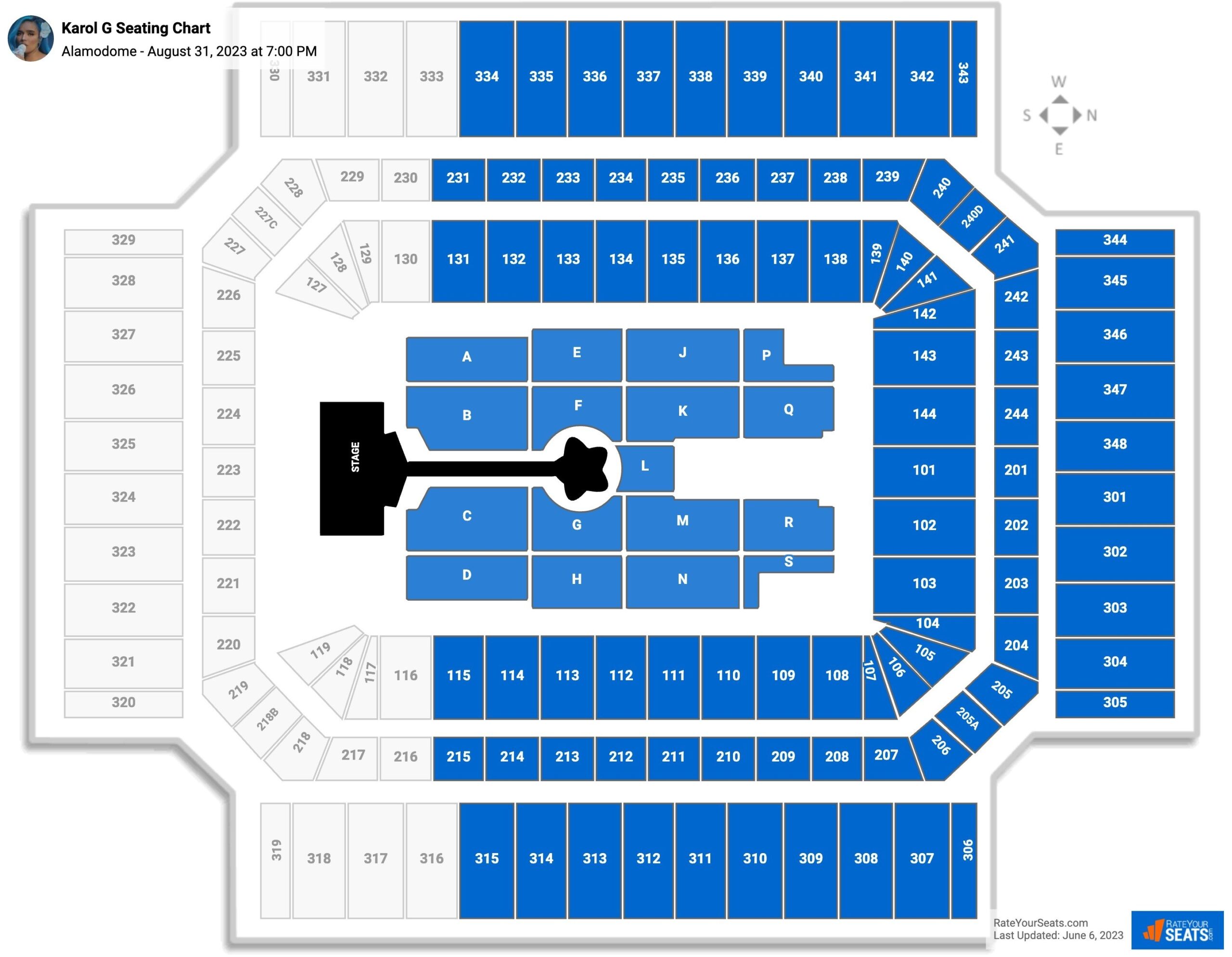 Alamodome Seating Chart San Antonio Portal posgradount edu pe