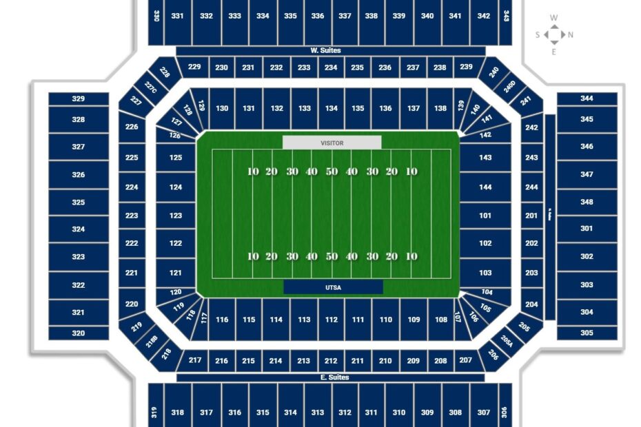 Alamodome Seating Charts RateYourSeats