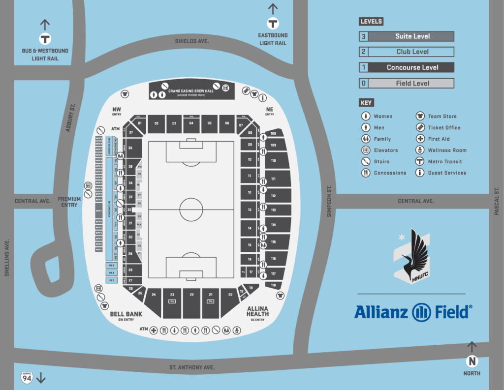 Allianz Field Minnesota United FC Stadium Stadium Database