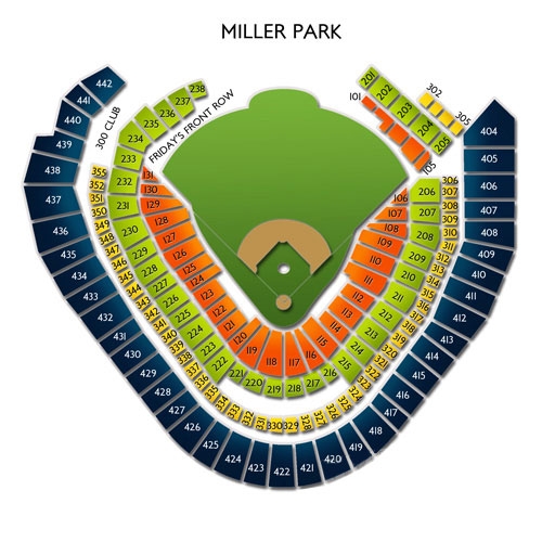 Amfam Field Seating Chart