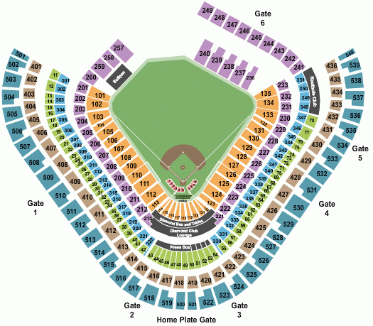Anaheim Angels Tickets Seating Chart