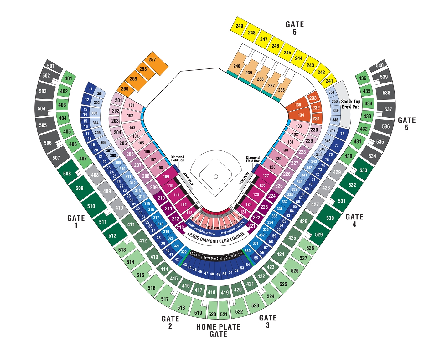 Angel Stadium Los Angeles Angels Ballpark Ballparks Of Baseball