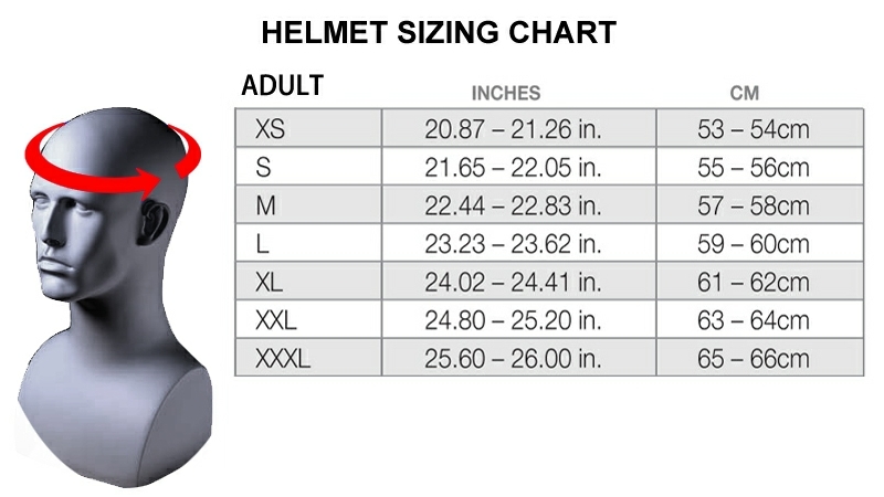 Anon Helmet Size Chart Anon Raider Snowboard Mips Helma Helm