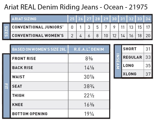 Ariat Women 39 s R E A L Straight Icon Jeans Ocean