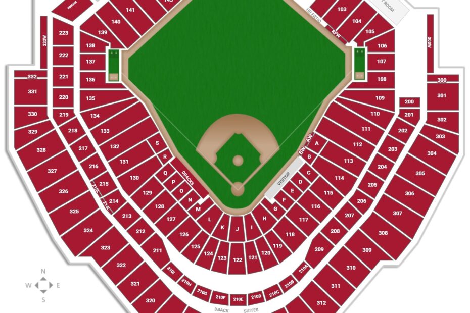 Arizona Diamondbacks Seating Chart RateYourSeats