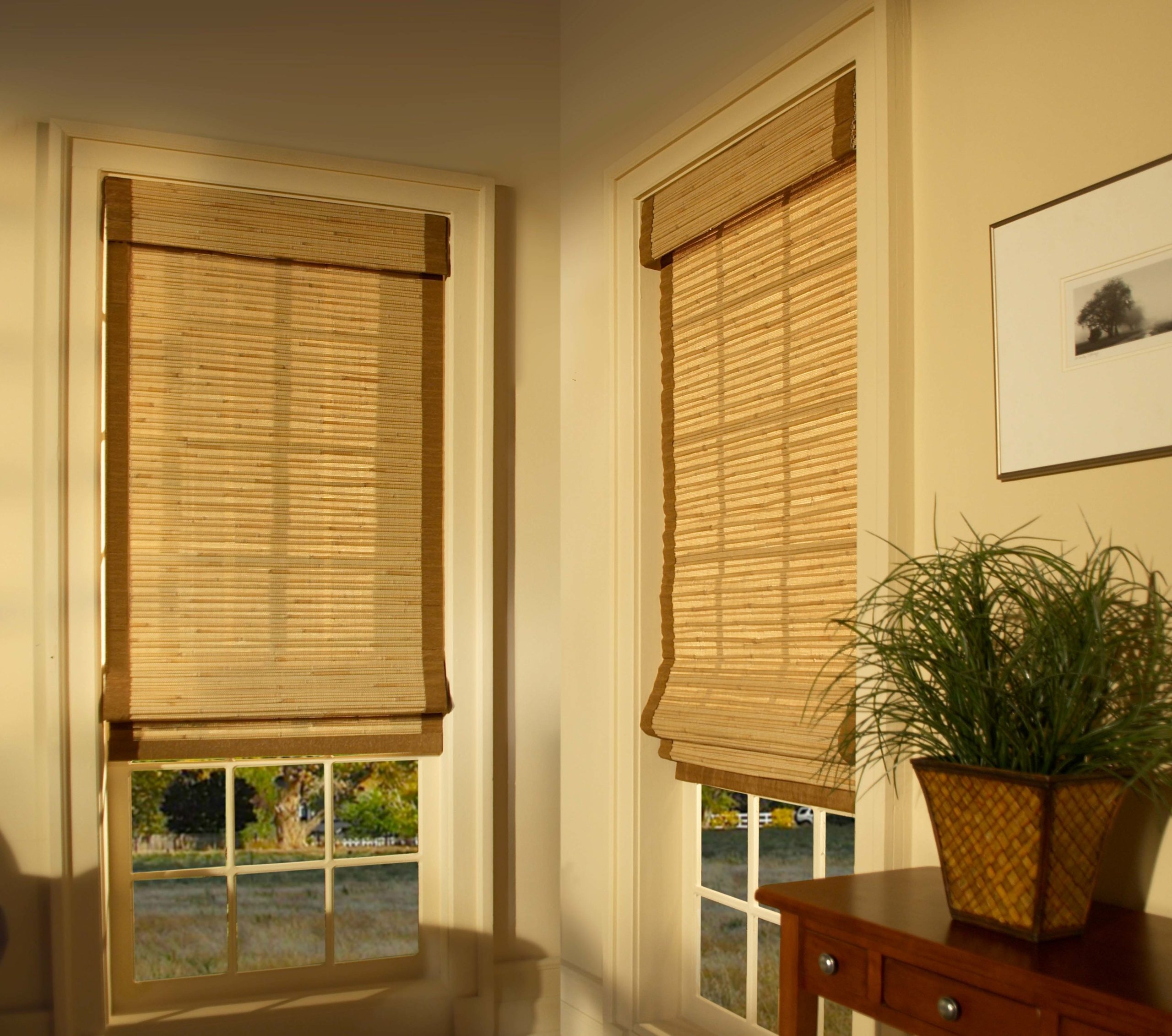 Artisanal Woven Wood Shades By Shade Light Window Fashions