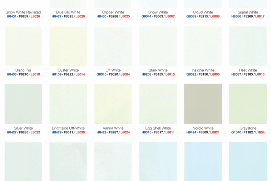 AwlGrip Colour Palette For Yacht Refinishing Services Millennium Marine