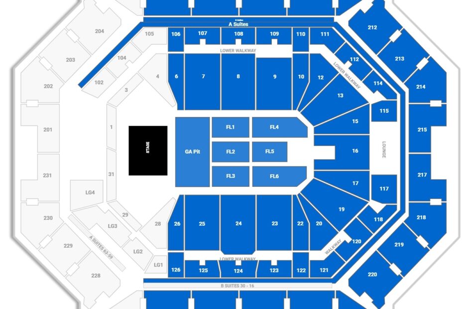 Barclays Center Concert Seating Chart RateYourSeats