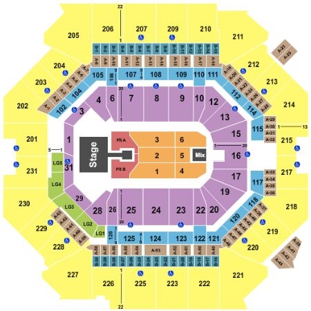 Barclays Center Tickets And Barclays Center Seating Chart Buy 