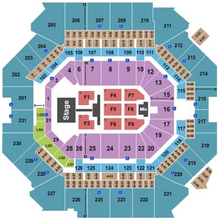 Barclays Center Tickets And Barclays Center Seating Chart Buy 