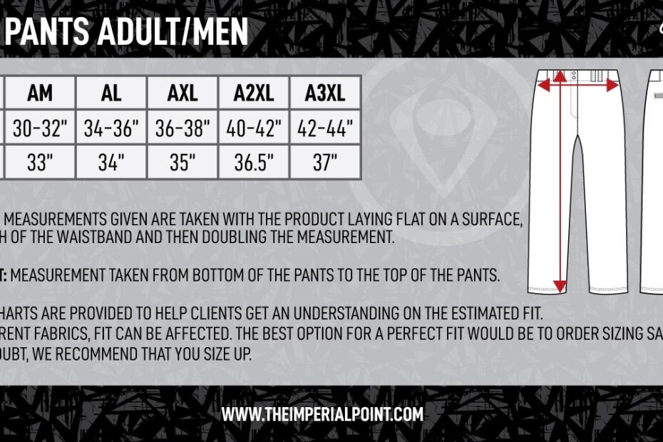 Baseball Uniform Size Charts For Custom Baseball Uniforms Imperial