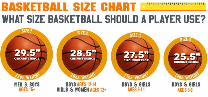 Basketball Sizes The Definitive Guide To Choosing The Proper One