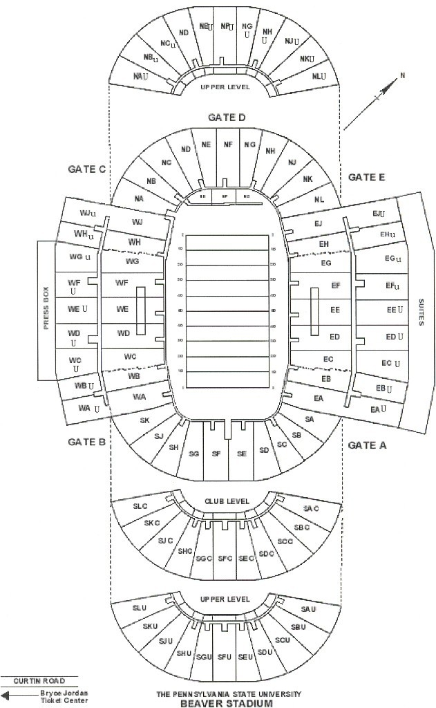 Beaver Stadium Facts Figures Pictures And More Of The Penn State 