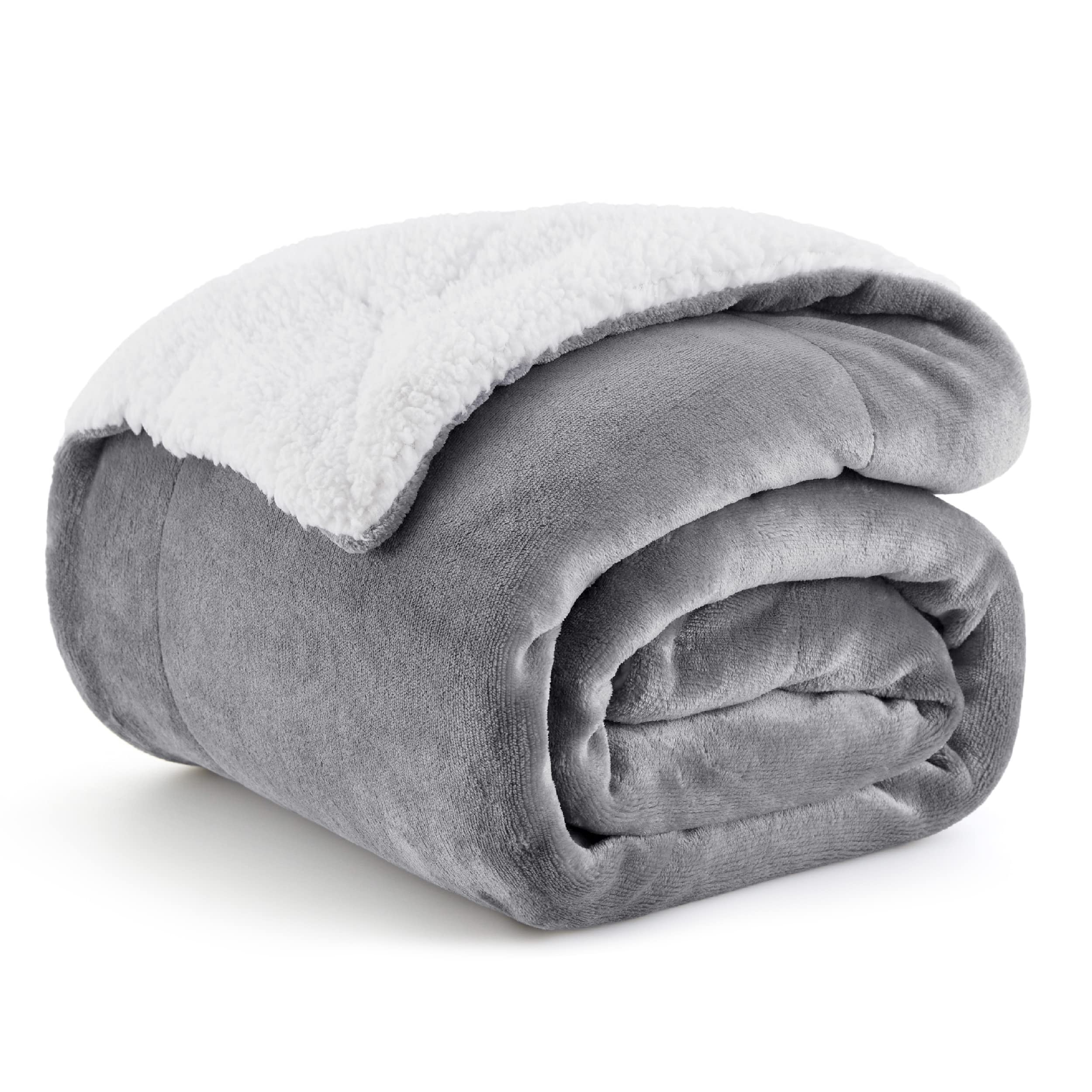 Bedsure Sherpa Fleece Throw Blanket Twin Size For Couch Thick And 