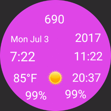 Ben 39 s Journal All Business An Info First Watch Face including My