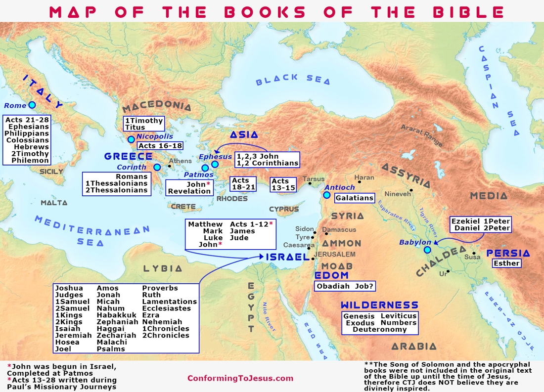 Biblical Maps And Charts Free Printable Bible Maps Charts And 