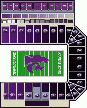 bill snyder family stadium seating chart bill snyder family stadium seating chart