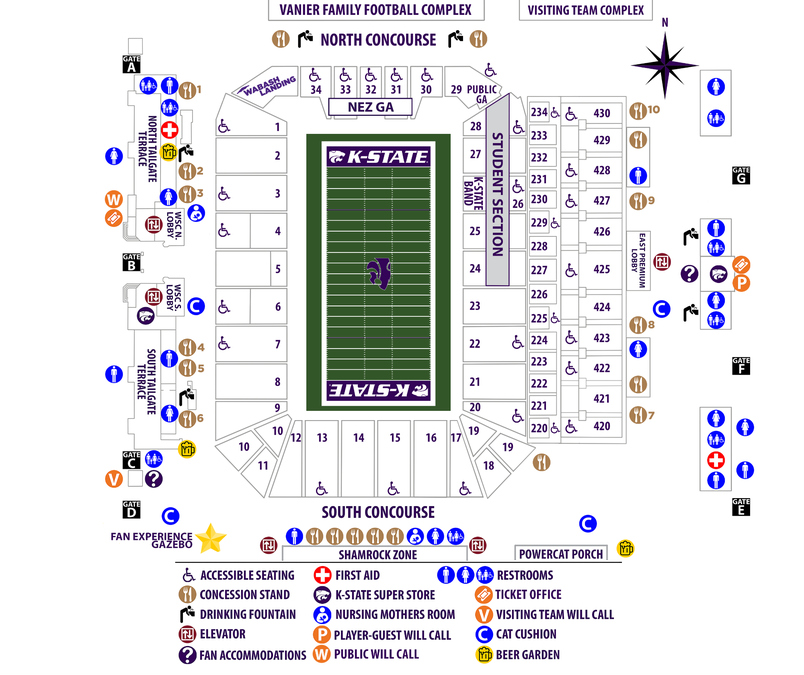 Bill Snyder Family Stadium Seating Chart Portal posgradount edu pe