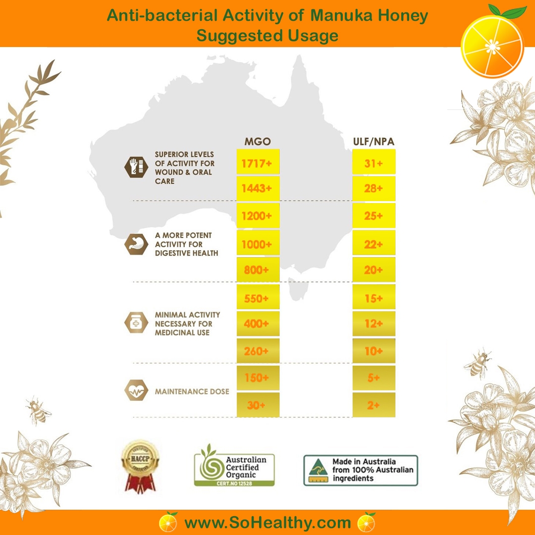 Biosota Manuka Honey MGO 30 Cacao 350g Sohealthy Biosota Manuka Honey MGO 30 Cacao 350g Sohealthy