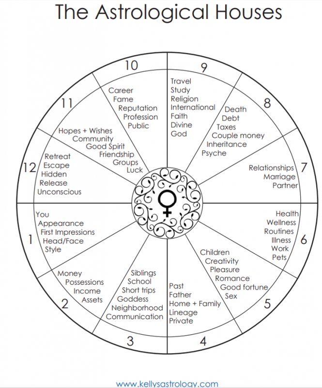 Birth Chart Houses Explained The 12 Houses Of The Zodiac Defined