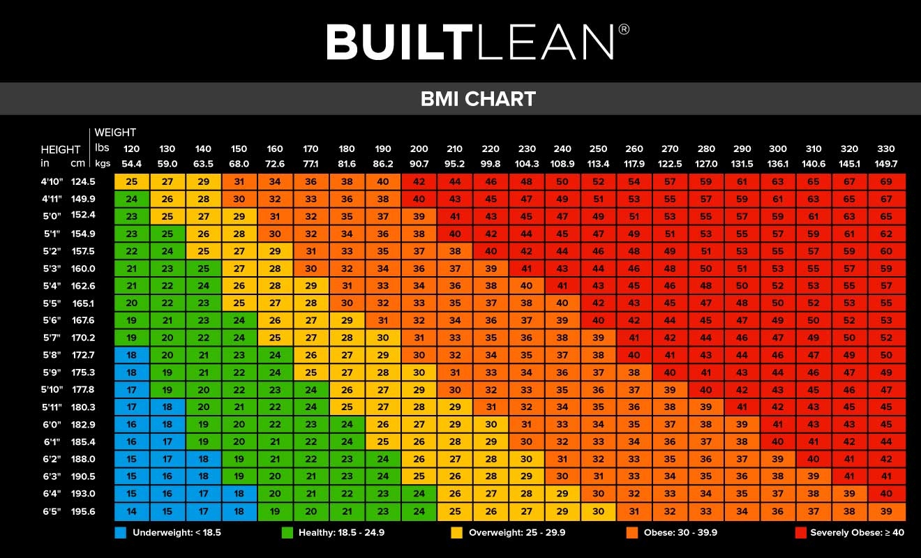 bmi chart bmi chart