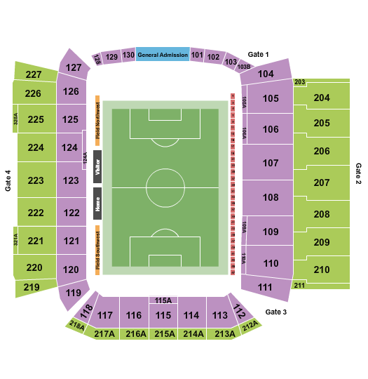 Bmo Stadium Seating Chart View Portal posgradount edu pe