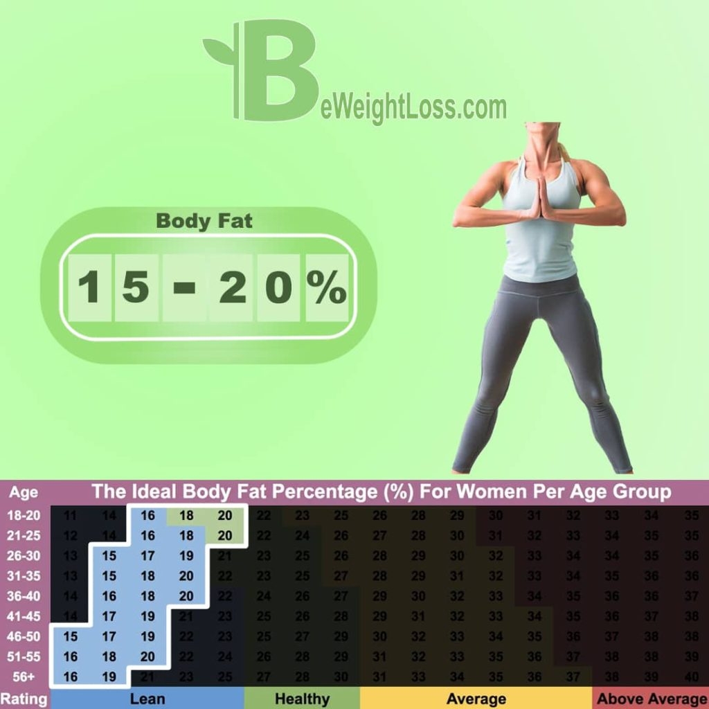 fat percentage chart women fat percentage chart women