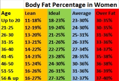 Bodyfat Percentage Chart Bony To Beastly the Ectomorph 39 s Guide To Body 