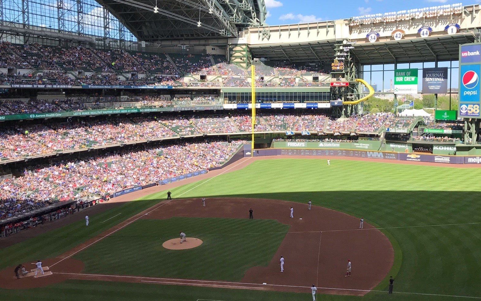 Brewers Seating Chart Miller Park Cabinets Matttroy