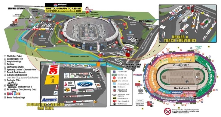 Bristol Motor Speedway Seating Chart