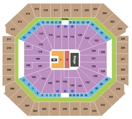 Bud Walton Arena Tickets And Bud Walton Arena Seating Chart Buy Bud 