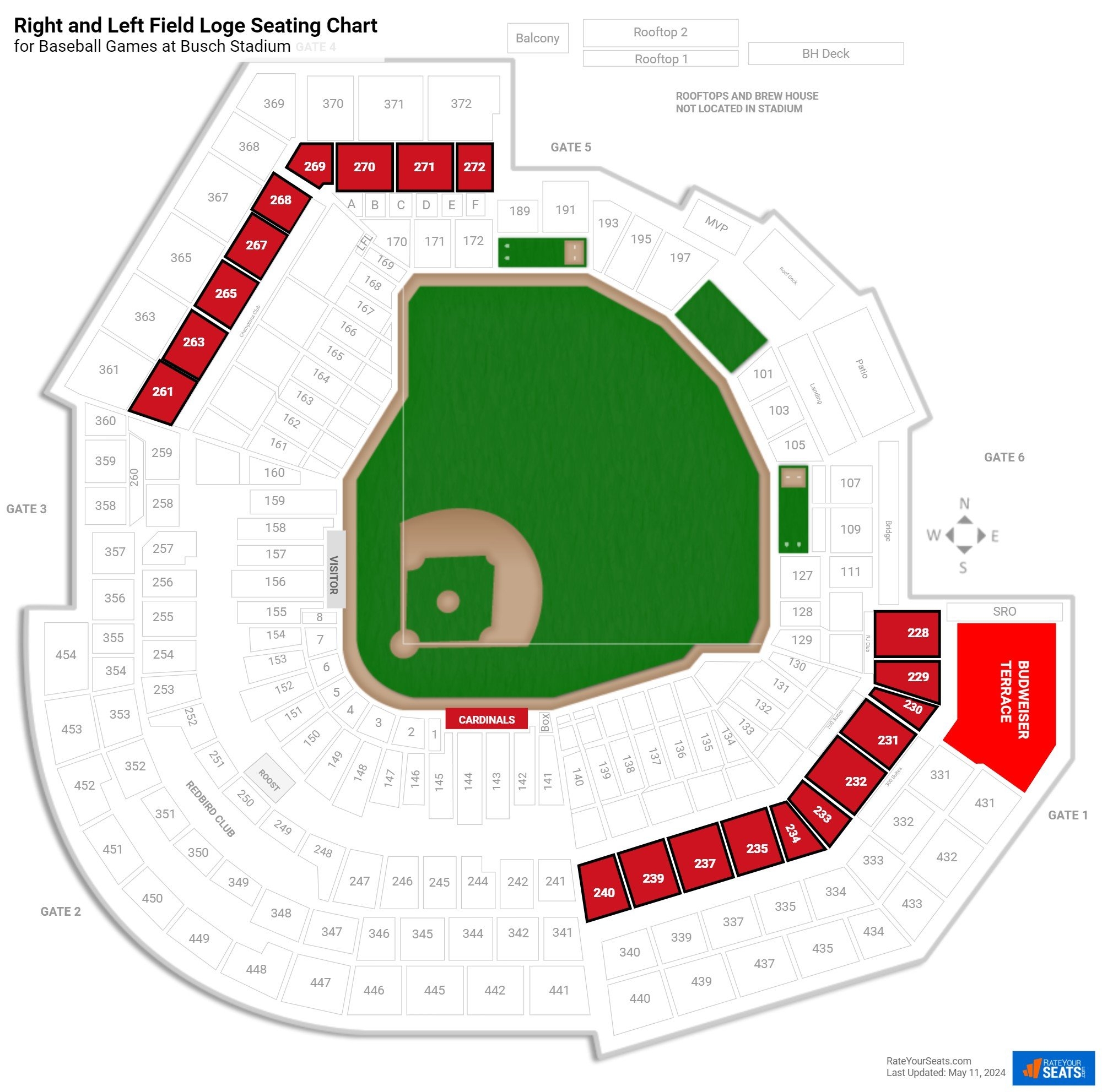 busch stadium seating chart view busch stadium seating chart view