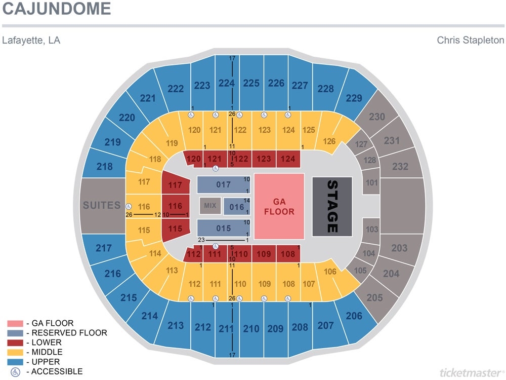 Cajundome Seating Chart Wwe Cabinets Matttroy