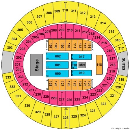 Cajundome Tickets And Cajundome Seating Chart Buy Cajundome Lafayette 