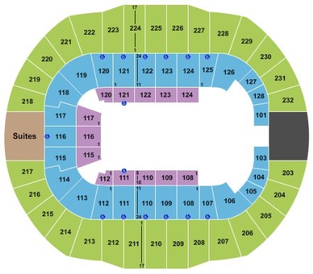 Cajundome Tickets And Cajundome Seating Chart Buy Cajundome Lafayette 