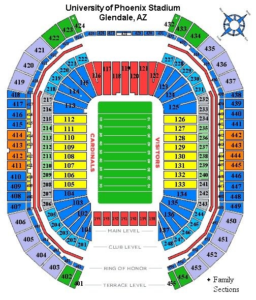 Cardinal Stadium Seating Chart Minimalist Chart Design