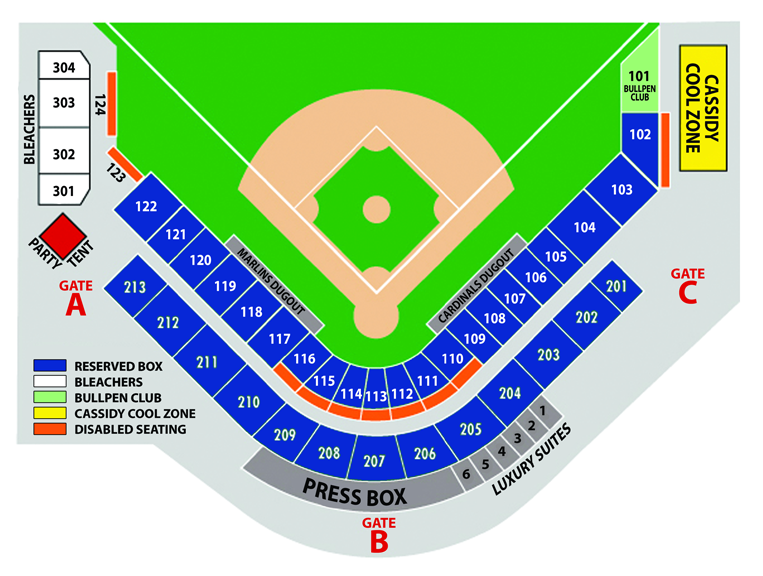 Cardinals Seating Chart St Louis Cabinets Matttroy