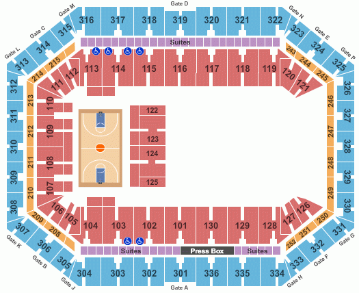 Carrier Dome Seating Chart Carrier Dome Event Tickets Schedule