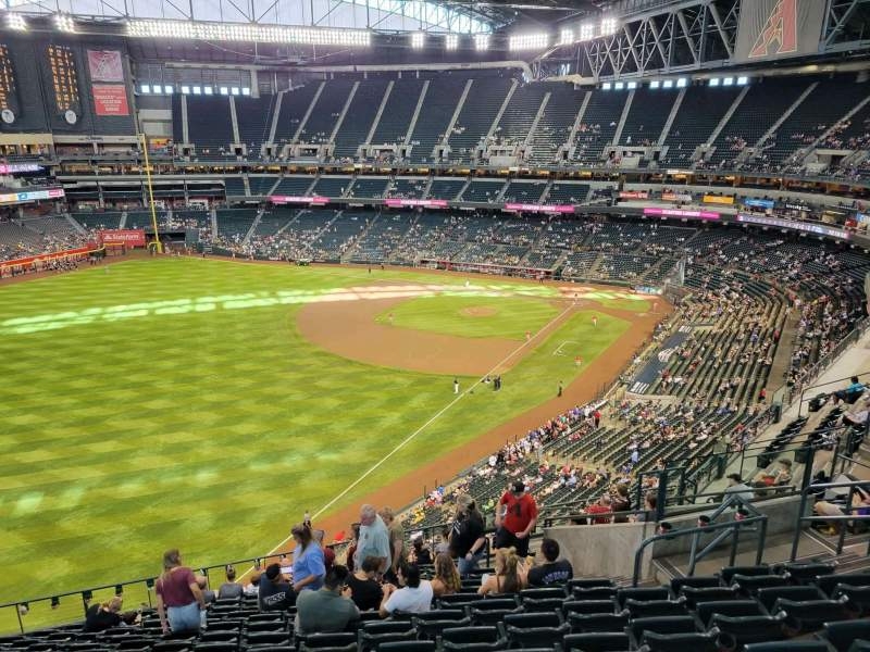 Chase Field Interactive Seating Chart Seating Chart