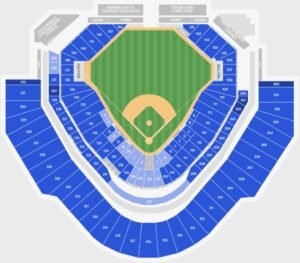 Chase Field Seating Chart With Seat Numbers And Rows