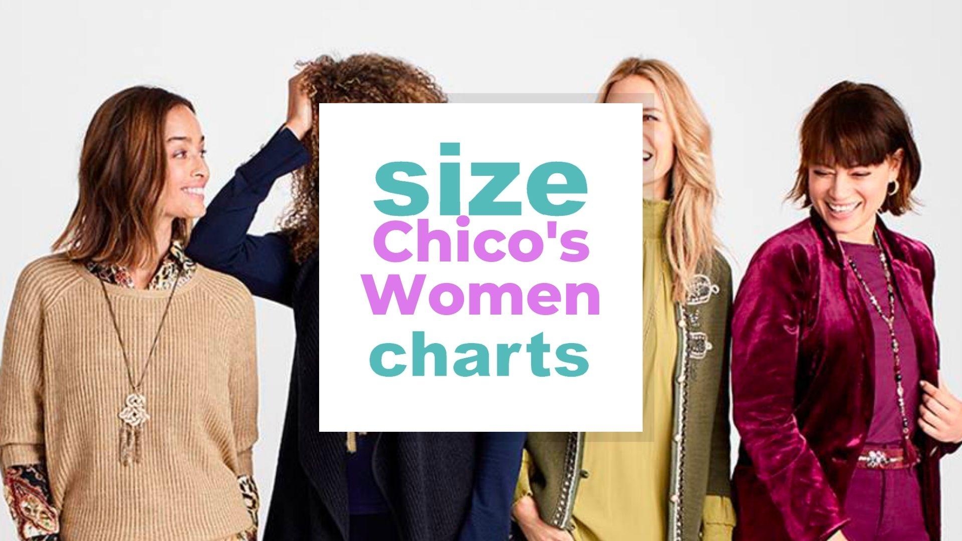 Chico 39 s Size Chart For Women Sizing And Fitting Tips Included